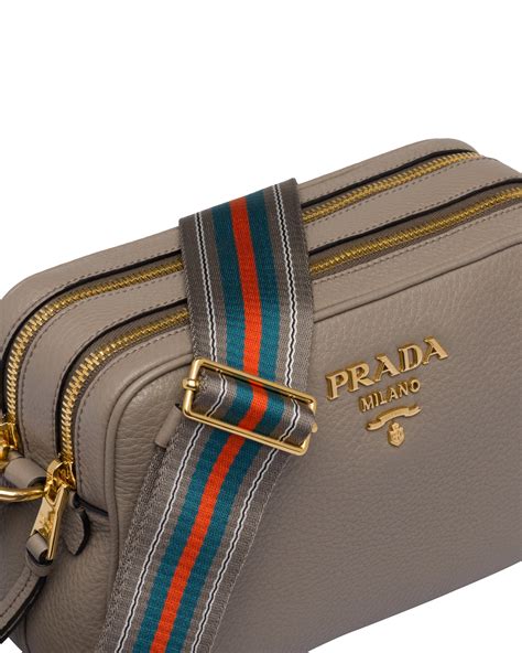 prada leather cross-body bag